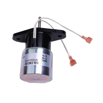 0250-12A2UC11S3 Електромагнитен клапан на багер за електрически части, Електромагнитен клапан за прекъсване на подаване на гориво
