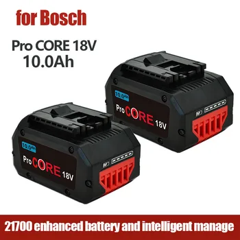 100% висококачествена Литиево-Йонна Акумулаторна Батерия 18V 10.0 Ah GBA18V80 за Акумулаторни Дрелей Bosch 18 Volt MAX с електрически инструменти