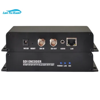 1080P/60 кадъра в секунда H. 265 HEVC RTMP H. 265 1 1 HD SDI HDM I энкодер
