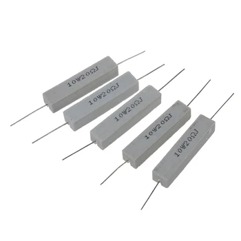20X10 W 20 Ω 5% Жично керамичен резистор циментов 10 W