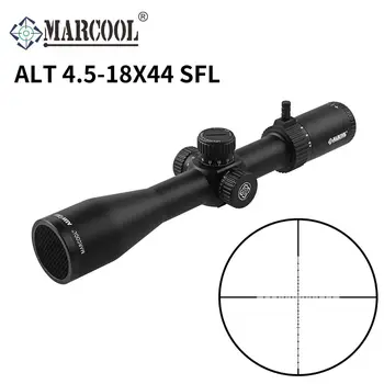 Marcool ALT 4.5-18X44 оптичен мерник SF Locked, тактически ловен прицел диаметър на тръбата 30 мм Оптичен мерник за Arisoft Подходящ .223 .308 AR15