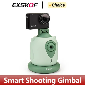 Smart Shooting Gimbal Selfie Със Завъртане на 360 Градуса, Поставка За Автоматично Разпознаване на Лица За Екшън Камерата GoPro Hero 12 11 10 9 8 DJI Smart Phone