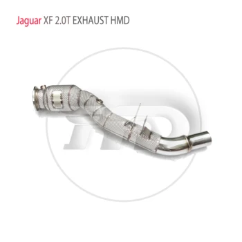 Автомобилни Аксесоари HMD Изпускателна Система с Висока производителност Водосточный тръбен накрайник за Jaguar XF 2.0 T С Каталитичен Конвертор
