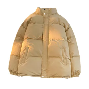 Висококачествени нови зимни якета са с памучна подплата за мъже, дамски градинска дрехи големи размери, якета с хлопковым пълнител, мъжко палто 2023