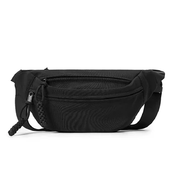 Висококачествени холщовые скута чанта Унисекс 2023, нови модни обикновена чанта през рамо, ежедневни спортни нагрудная чанта за съхранение, мъжки поясная чанта