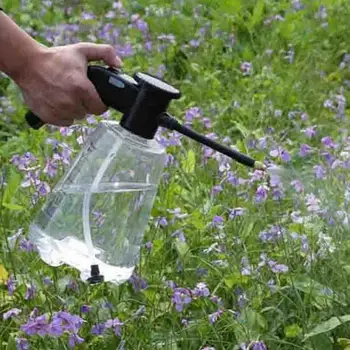Градински спрей, 2-литров спрей вода за градински пръскачка, Електрическа пръскачка за вътрешно и външно пръскане, регулируема на 360 градуса