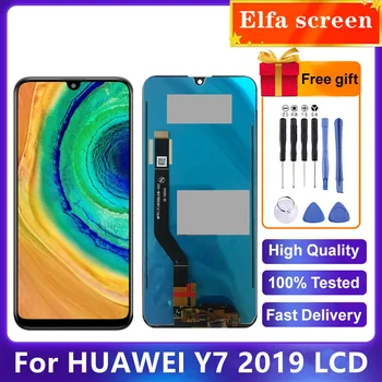 За Huawei У 7 2019 LCD дисплей Сензорен Екран С Рамка За У 7 Prime 2019 DUB-LX3 DUB-L23 DUB-LX1 lcd