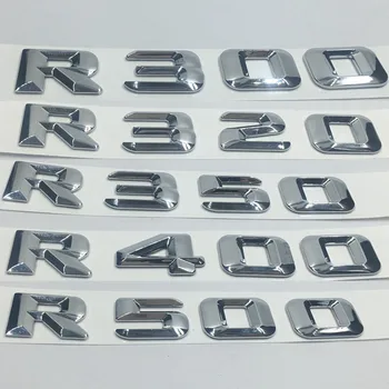 за R300 R320 R350 R400 R500 Задната емблема на капака на багажника Хромирани букви