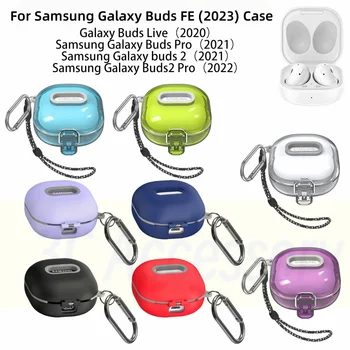 За Samsung Galaxy Рецептори FE (2023) /Live/pro/2 Дизайн с ключа капачки със защита от падане Capa За Samsung Galaxy Рецептори FE 2023