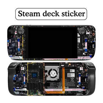 Защитен стикер за Steam Deck, игрална конзола, Стикер за пълно опаковане аксесоари Steam Deck H8s9