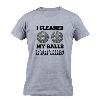 Измих си топки за тази тениски, мъжки тениски с забавни гольфистом, татко-гольфистом