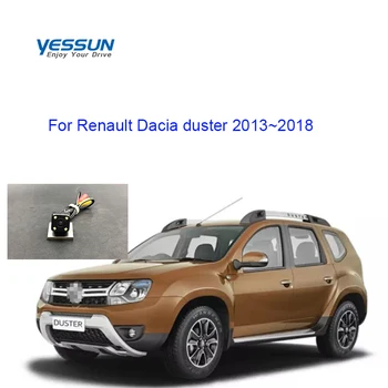 Камера за задно виждане Yessun HD CCD за Нощно виждане за Renault Dacia duster 2013 ~ 2018 1280*720P камера за обратно виждане/камера регистрационен номер