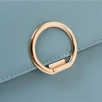 Метална закопчалка с кръгла форма, с превръщането брава, обков със завъртане на ключ за домашно чанти-портфейли