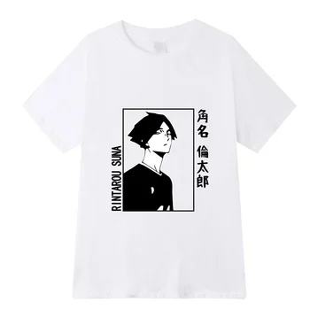 Мъжки t-shirt Harajuku е забавна тениска с принтом аниме Хайкюу, Лятна риза Унисекс с къс ръкав, ежедневни тениски, потници