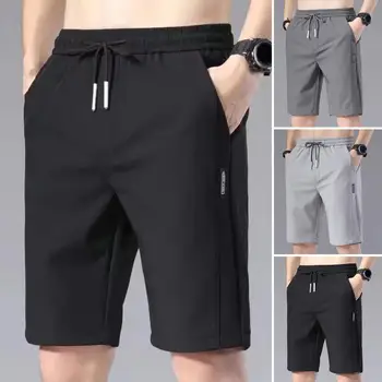 Мъжки къси панталони, ежедневни Летни маркови къси панталони 2023, мъжки модни Тънки памучни мъжки плажни шорти Престижна мъжки къси панталони