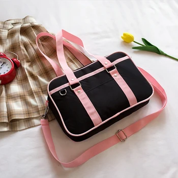 Найлонова Чанта-Тоут Дамски Дизайнерска чанта 2021 New Girls Клиент Модерни Ежедневни Японски Ретро Чанти През рамо със стил Jk С Контрастен цвят