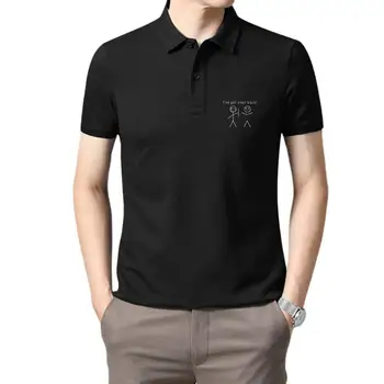 Облекло за голф мъжки Ive Got Your Back Тениска Stickman С Шарките на Друг Забавен Подарък за рождения Ден на Ретро тениска с къси ръкави за мъже