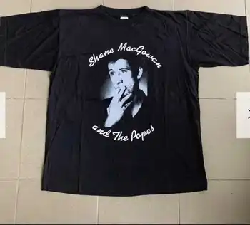 Тениска на margarita macgowan and the popes, черна тениска от всички размери VC1514 с дълъг ръкав
