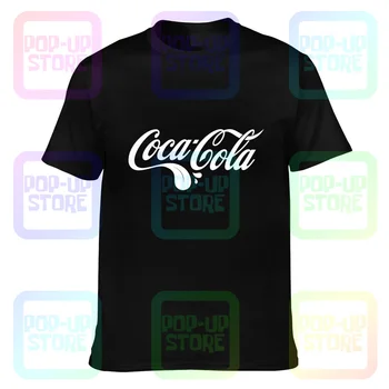 Тениска с логото на Coca-Cola 2019, тениска с принтом Cola, рядка Ежедневна мода, удобни