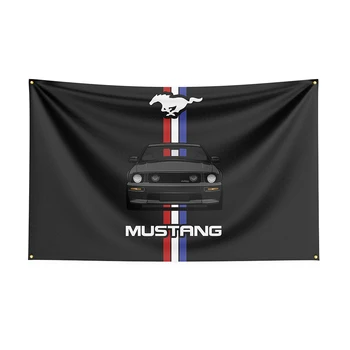 Флаг Ford Mustangs 3x5 От Полиестер С Принтом Raclng Авто Банер За Декор 11