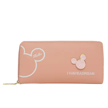 Чантата Disney с Мики Маус, джоб с отделения за карти, мультяшная дамска чанта, малка в чантата fresh zero, малка квадратна чанта-портфейл